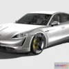 1208752 - CAR - Porsche Taycan 2020 3D Model