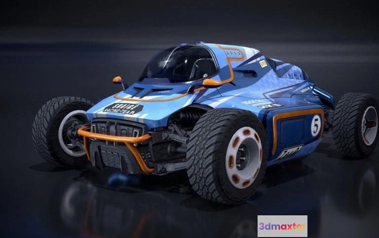 1208780 - CAR - Racing car concept 3D Model