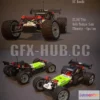 1208784 - CAR - RC Bandit Elektro Buggy 3D Model