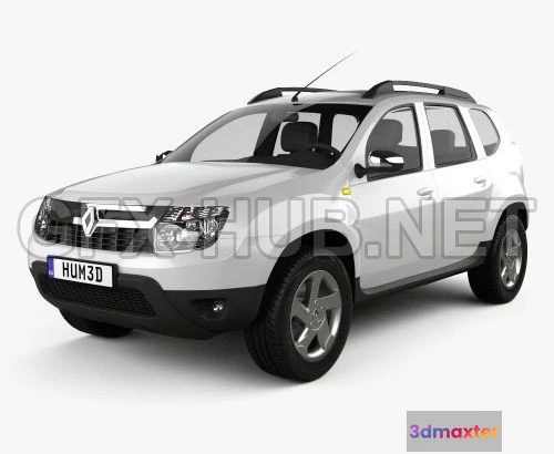 1208798 - CAR - Renault Duster 2011  3D Model