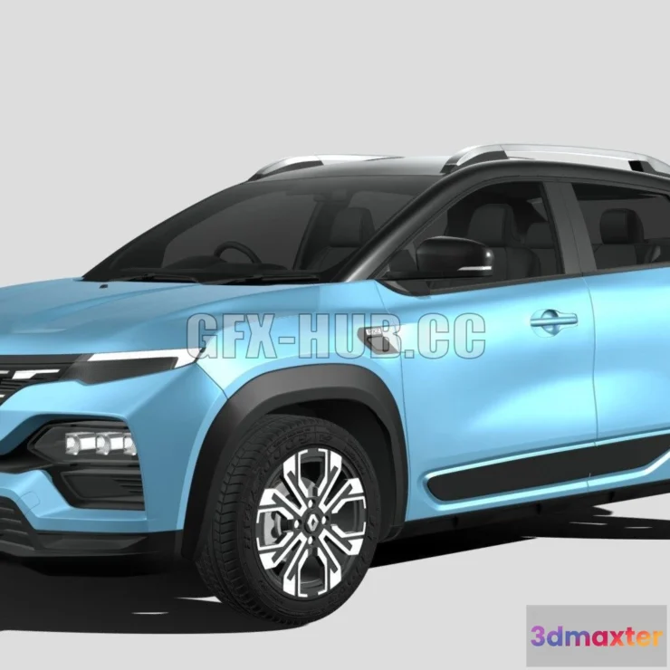 1208804 - CAR - Renault Kiger 2022 3D Model