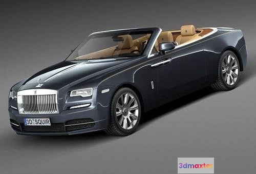 1208834 - CAR - Rolls-Royce Dawn 2017 3D Model