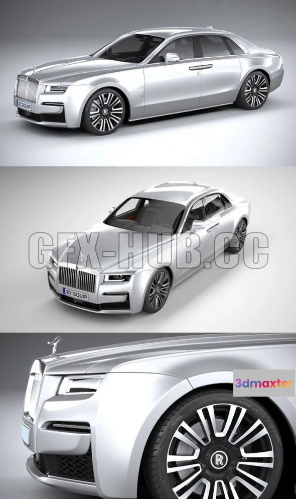 1208838 - CAR - Rolls-Royce Ghost 2021 3D Model