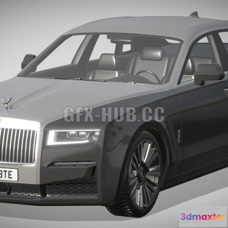 1208842 - CAR - Rolls-Royce Ghost 3D Model