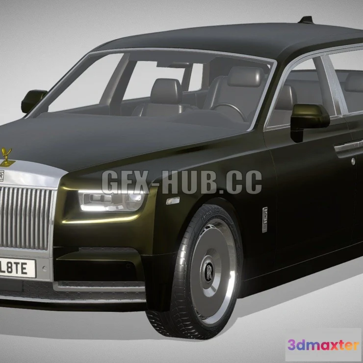 1208844 - CAR - Rolls-Royce Phantom Extended Series II 2022 3D Model