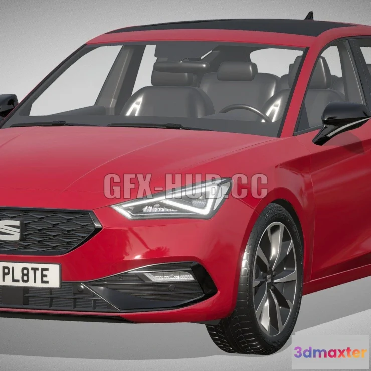 1208888 - CAR - Seat Leon FR 3D Model