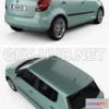 1208900 - CAR - Skoda Fabia 2011 3D Model