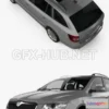 1208912 - CAR - Skoda Superb B6 Combi 2011  3D Model
