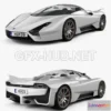 1208930 - CAR - SSC Tuatara 2011 3D Model