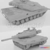 1208938 - CAR - STRV 122 - Main Battle Tank 3D Model