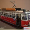 1208942 - CAR - Stylized tram 3D Model