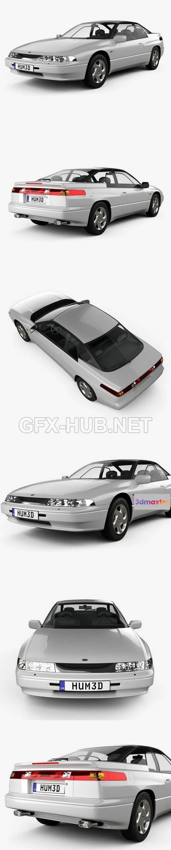 1208958 - CAR - Subaru SVX 1992  3D Model