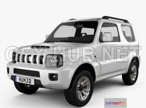 1208978 - CAR - Suzuki Jimny 2013  3D Model