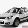 1208986 - CAR - Suzuki SX4 2010  3D Model