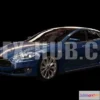 1208996 - CAR - Tesla Model S 3D Model
