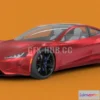 1209004 - CAR - Tesla Roadster 2020 3D Model