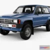 1209014 - CAR - Toyota 4Runner 1986 3D Model