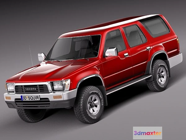 1209016 - CAR - Toyota 4runner 1989-1997 3D Model