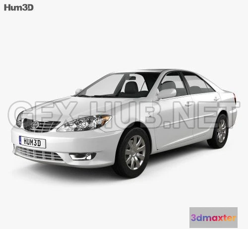 1209040 - CAR - Toyota Camry (XV30) 2004 3D Model