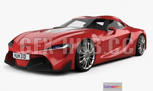 1209078 - CAR - Toyota FT-1 2014 car 3D Model