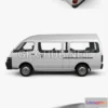 1209084 - CAR - Toyota HiAce Commuter 1992  3D Model