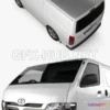 1209098 - CAR - Toyota HiAce SWB Panel Van 2013  3D Model