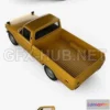 1209102 - CAR - Toyota Hilux 1968 3D Model