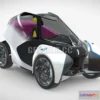 1209122 - CAR - Toyota i-tril 3D Model