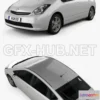 1209176 - CAR - Toyota Prius base 2003  3D Model