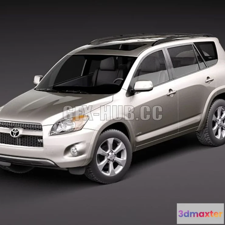 1209180 - CAR - Toyota RAV4 2010 Limited 3D Model