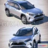 1209182 - CAR - Toyota RAV4 LE 2019  3D Model