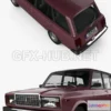 1209240 - CAR - VAZ Lada 21041 2006  3D Model