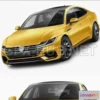 1209268 - CAR - Volkswagen Arteon R-line 2018  3D Model