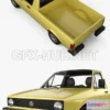 1209288 - CAR - Volkswagen Caddy (Type 14) 1982  3D Model