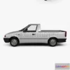 1209290 - CAR - Volkswagen Caddy 1995  3D Model