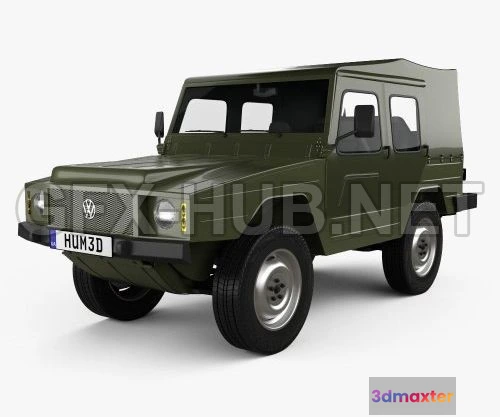 1209318 - CAR - Volkswagen Iltis 1978  3D Model