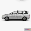 1209360 - CAR - Volkswagen Polo Variant 1997 3D Model
