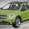 1209372 - CAR - Volkswagen Taigo 2022 3D Model