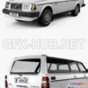 1209404 - CAR - Volvo 245 1984  3D Model