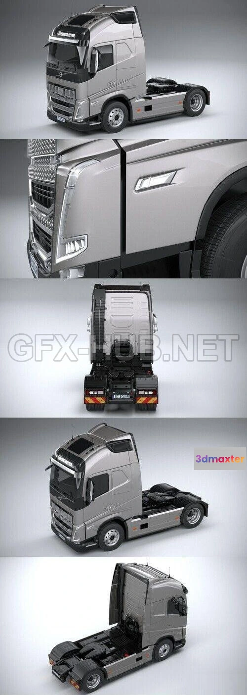 1209416 - CAR - Volvo FH16 2020  3D Model