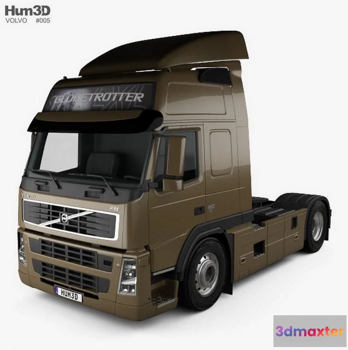 1209418 - CAR - Volvo FM Tractor 2010 3D Model