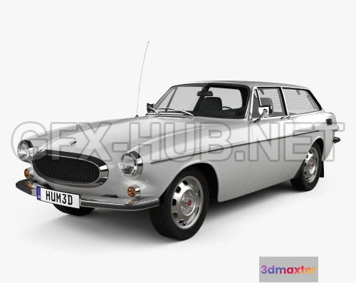 1209424 - CAR - Volvo P1800 ES 1973  3D Model
