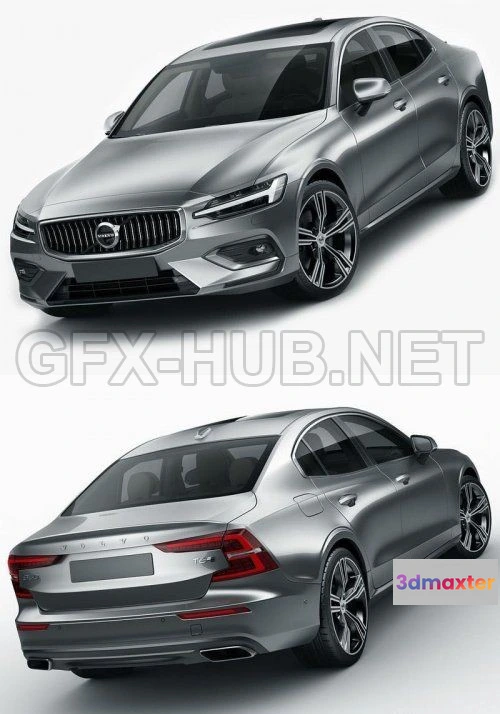1209426 - CAR - Volvo S60 2019 3D Model
