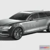 1209428 - CAR - Volvo V90 Estate 2020 3D Model