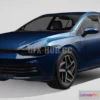 1209434 - CAR - VW Golf Style 2021 3D Model