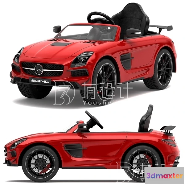 1244530 - Children electric car Mercedes-Benz SLS AMG - 3389