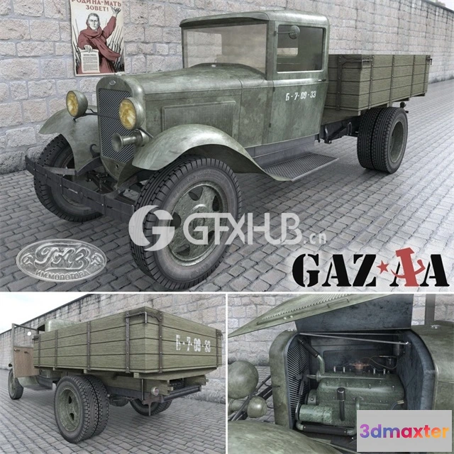 1244596 - GAZ-AA - 3422