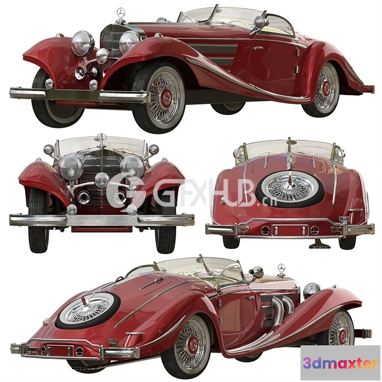 1244708 - Mercedes 540K Roadster - 3478