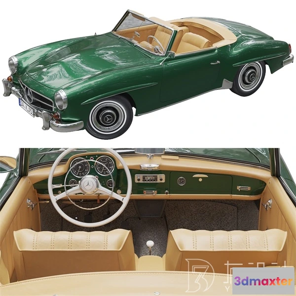 1244712 - Mercedes Benz 190 SL - 3480