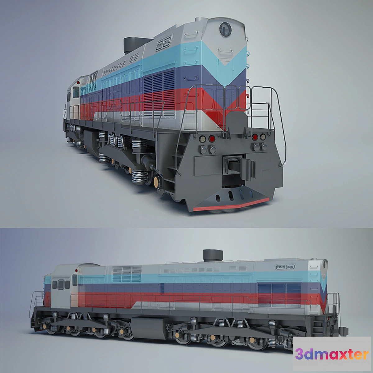 1268929 - Shunter TEM7 3D Max
